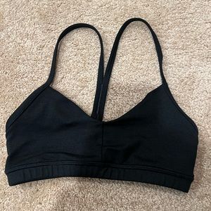 EUC Women’s Small Fleo X Invictus Heathered Black Sports Bra